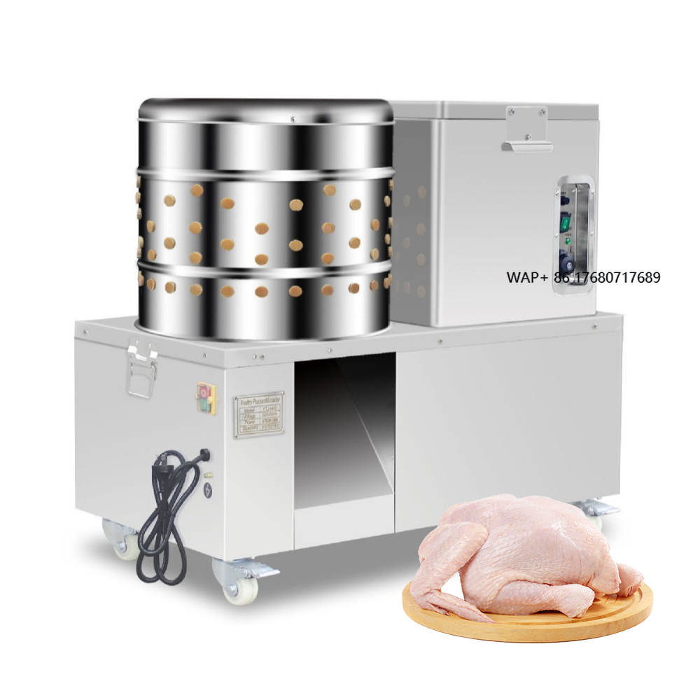 Chicken Plucker Machine - เครื่องถอนขนไก่อัตโนมัติไฟฟ้า ราคาประหยัด สำหรับไก่ 2-3 ตัว ถอนขนเร็ว