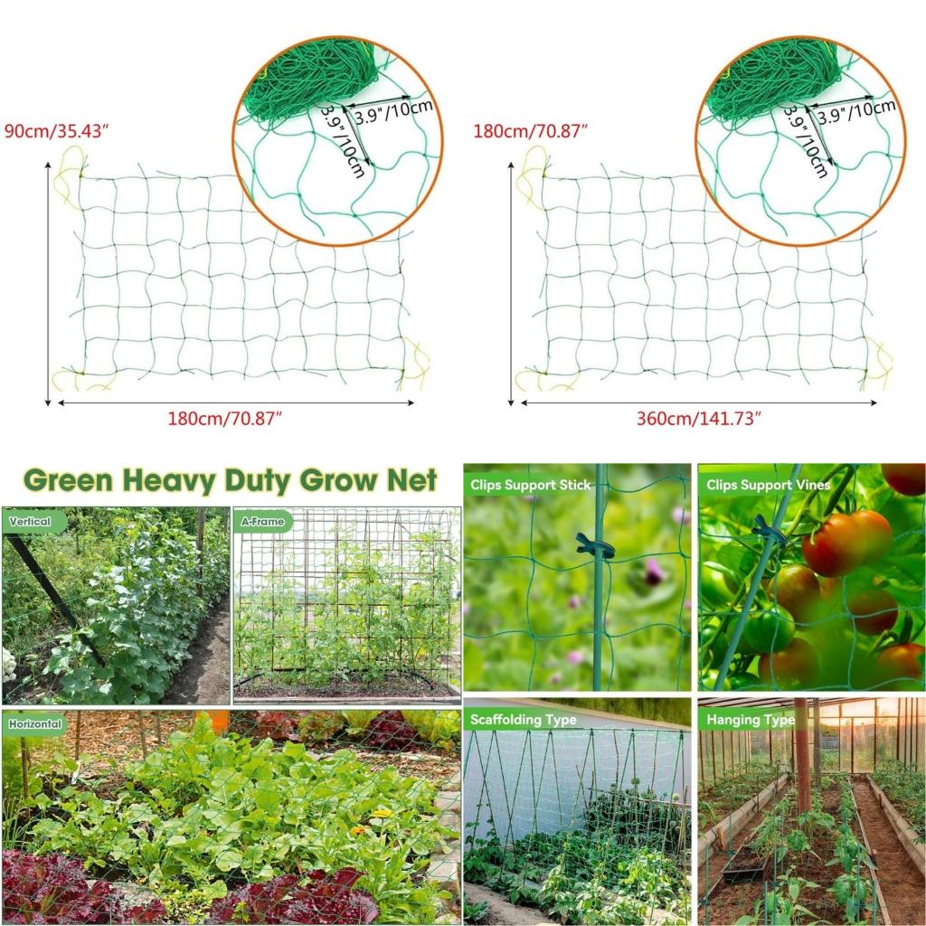 Agriculture Farming Net - Garden Trellis Net Plant Support Netting