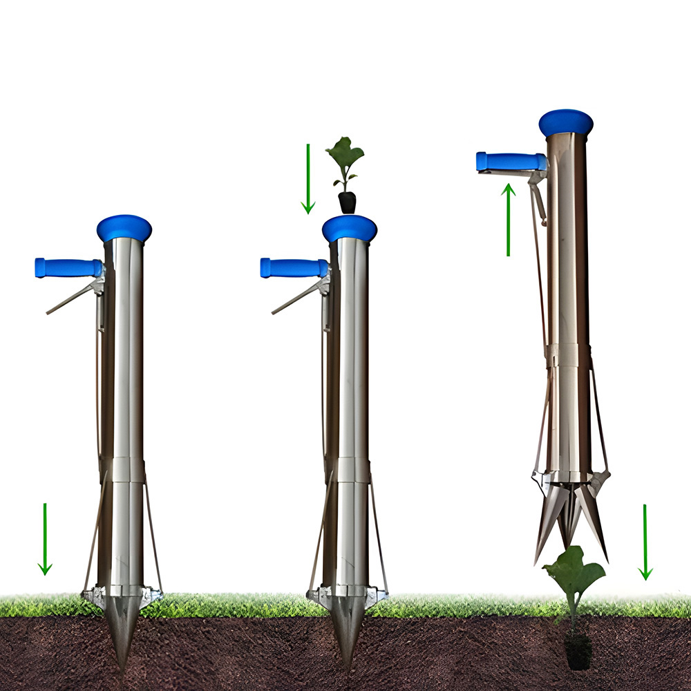 Vegetable Transplanter - ใหม่ปลูกต้นกล้า Transplanter เครื่องมือต้นกล้า Transplanter Planter ผักปลูก