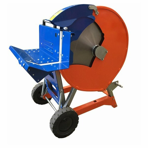 Farming Year - เครื่องเลื่อยวงเดือนไฟฟ้าแบบพกพาประสิทธิภาพสูง สีส้ม-น้ำเงิน สำหรับตัดฟืน พร้อมอุปกรณ์ป้องกัน สำหรับฟาร์ม รับประกัน