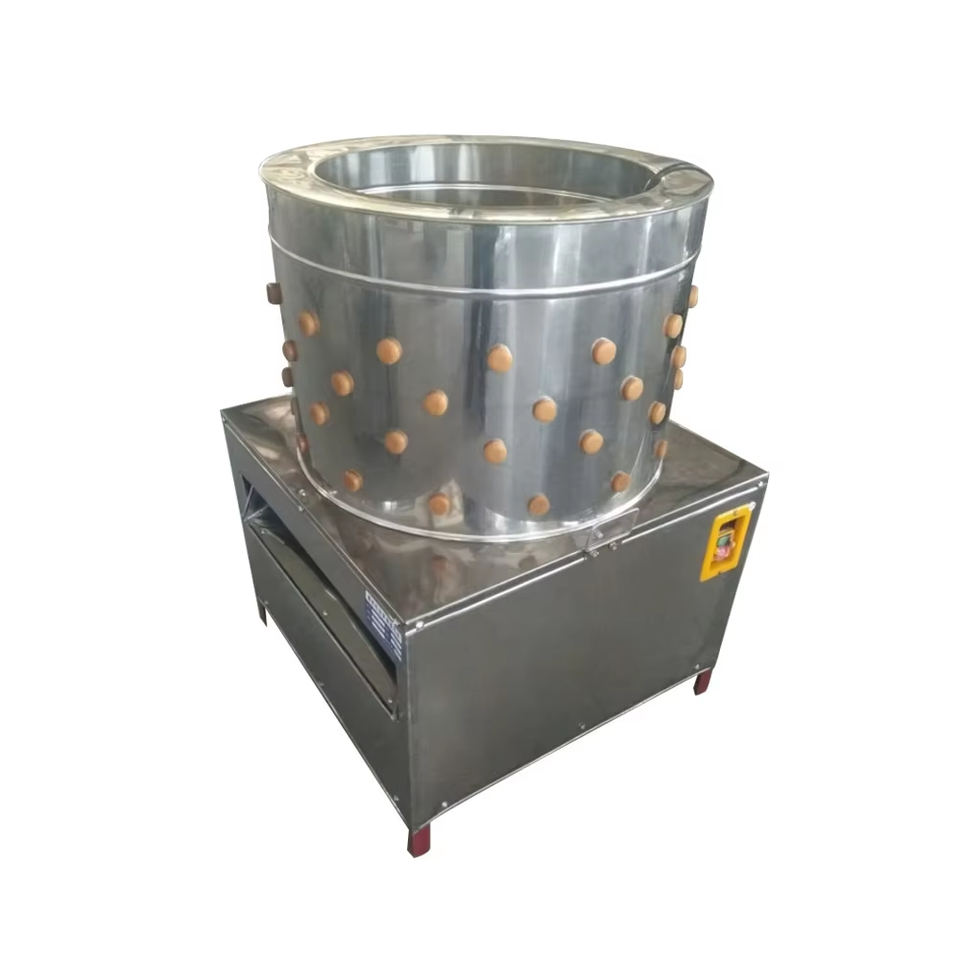 Chicken Plucker Machine - เครื่องถอนขนไก่ อุปกรณ์สำคัญสำหรับโรงฆ่าสัตว์ปีก เหมาะสำหรับนกกระทา ไก่ และสัตว์ปีกอื่นๆ