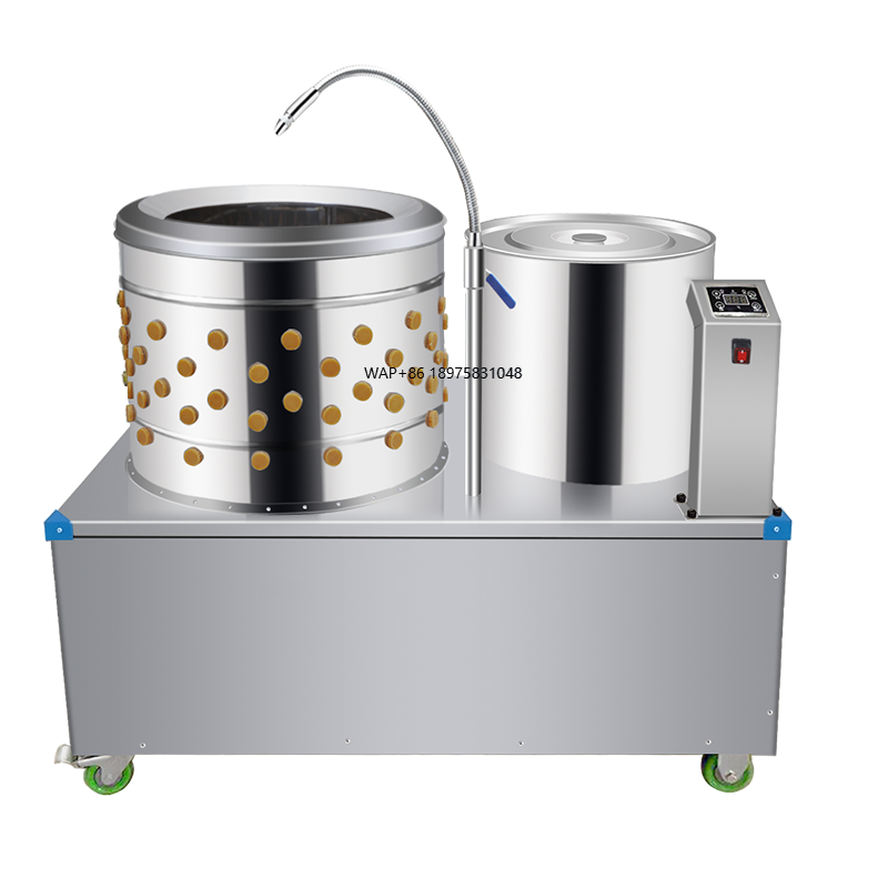 Chicken Plucker Machine - เครื่องจักรสำหรับเชือดและถอนขนนกกระทา ลูกไก่ และไก่เชิงพาณิชย์