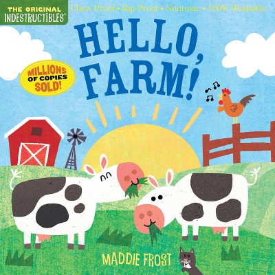 Farming Year - หนังสือภาพและหนังสือกระดาษแข็งสำหรับเด็ก: สวัสดีฟาร์ม! (หนังสือแนวใหม่) - สำหรับการอ่านร่วมกันและการเรียนรู้ในวัยเริ่มต้น
