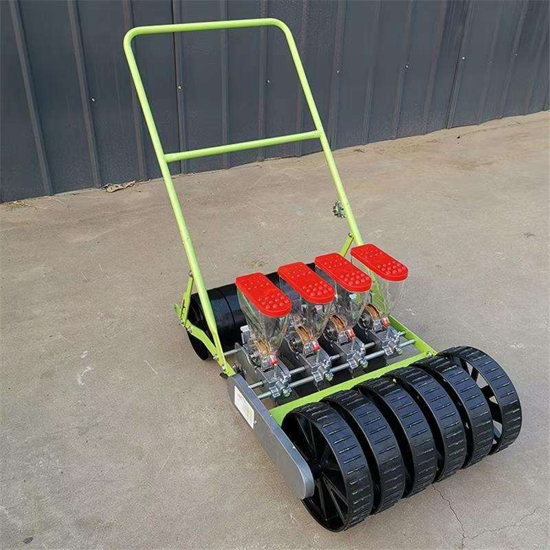 Vegetable Transplanter - เครื่องปลูกผักแบบเข็นด้วยมือ ปลูกได้หลายแถว แม่นยำสูง สำหรับปลูกแครอท หัวหอม กะหล่ำปลี