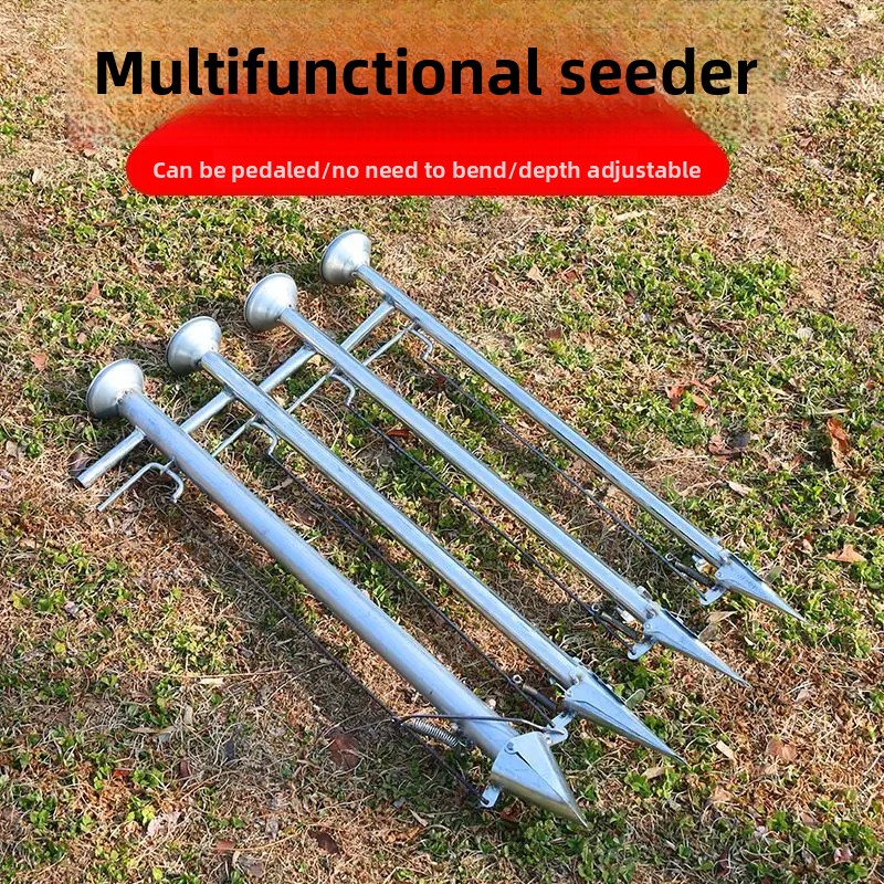 Vegetable Transplanter - เครื่องปลูกเมล็ดพันธุ์ข้าวโพด ถั่วลิสง แบบจุดเป้าหมาย พร้อมใส่ปุ๋ย ปลูกต้นกล้า เจาะหลุม