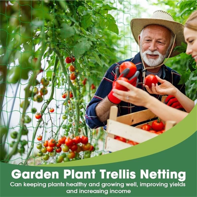 Garden Trellis Net Plant Suppo - Agriculture Farming Net บทวิจารณ์และราคา