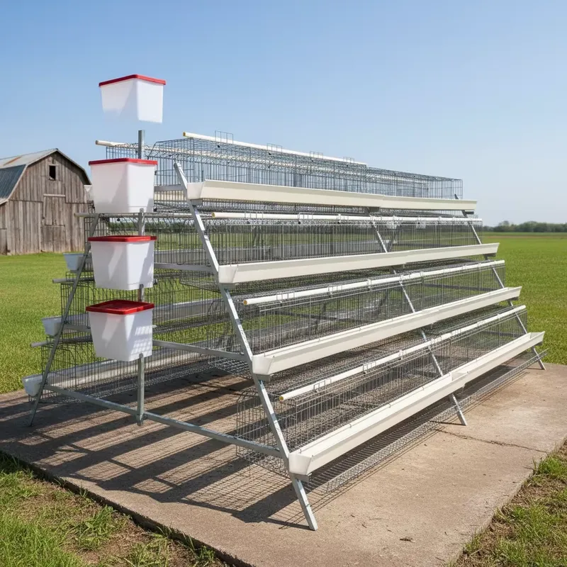 กรงเลี้ยงไก่แบบแบตเตอรี่ชนิด A - Farming Africa บทวิจารณ์และราคา