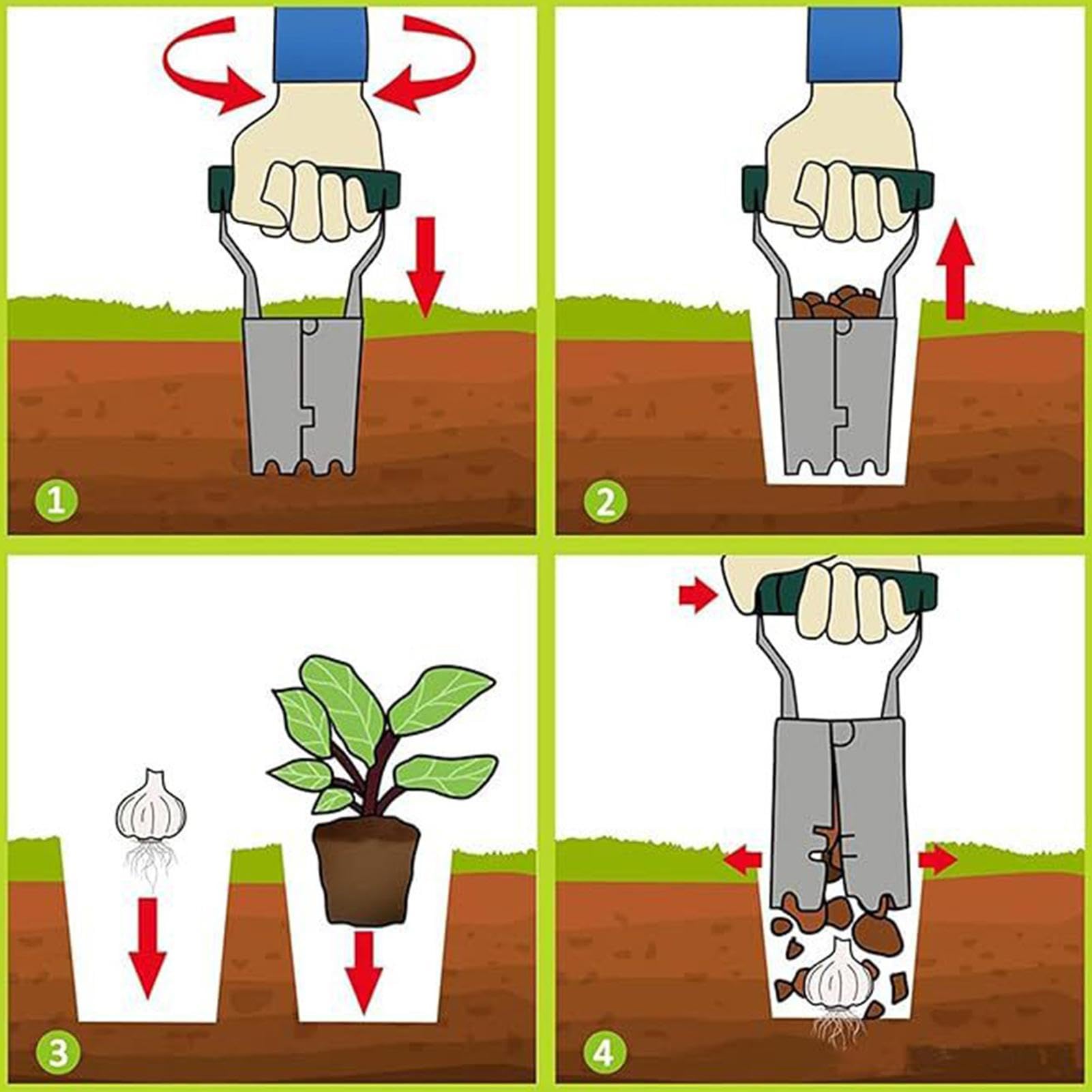 เครื่องปลูกต้นกล้าในสวนผัก ทำจ - Vegetable Transplanter บทวิจารณ์และราคา